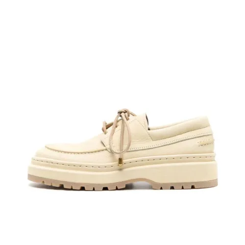 Jacquemus Les Bateau Pavane Double Boat 'Pale Yellow'