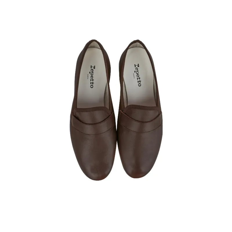 Repetto Loafers 2cm Men's Brown-3