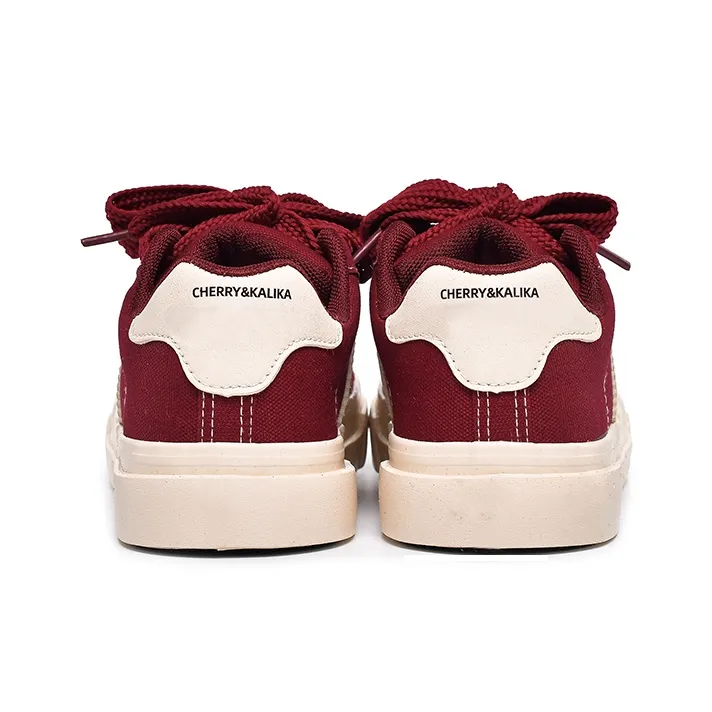 CHERRY&KALIKA Slip Resistant, Abrasion Resistant, Lightweight, Breathable Low Top Skateboard Shoes Women's-1