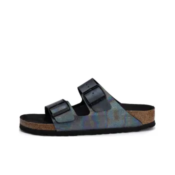 Birkenstock Arizona Microfiber Black Iridescent Women's