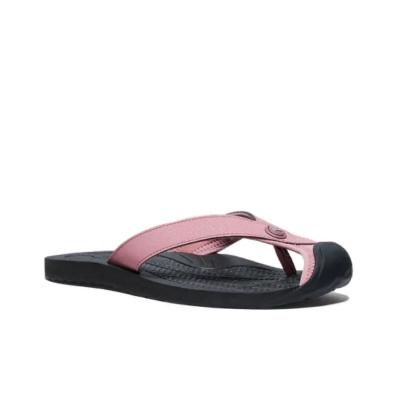 KEEN Rubber Sole Odor Resistant, Abrasion Resistant Closed Toe Slippers Women's Black Pink-1