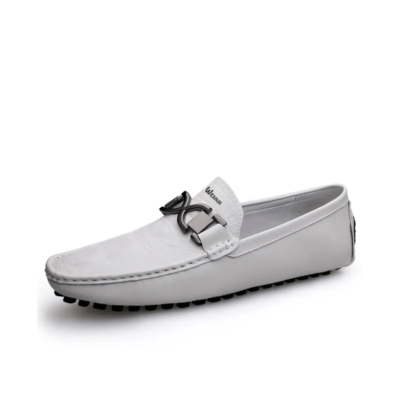 Wen Nai Casual Shoes Men's White-1