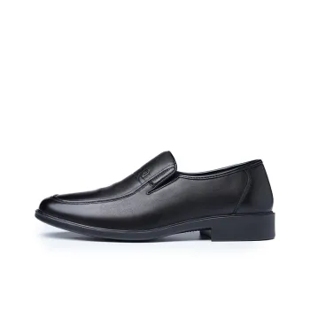 LAORENTOU Men's Casual Shoes Men Low Top Brown/Black