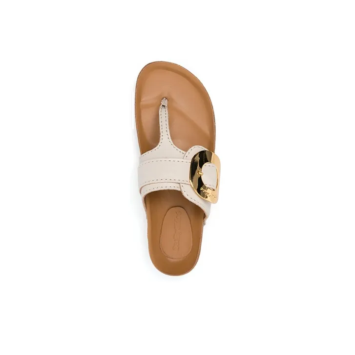 See By Chloé Chany Engraved-logo Slides-4