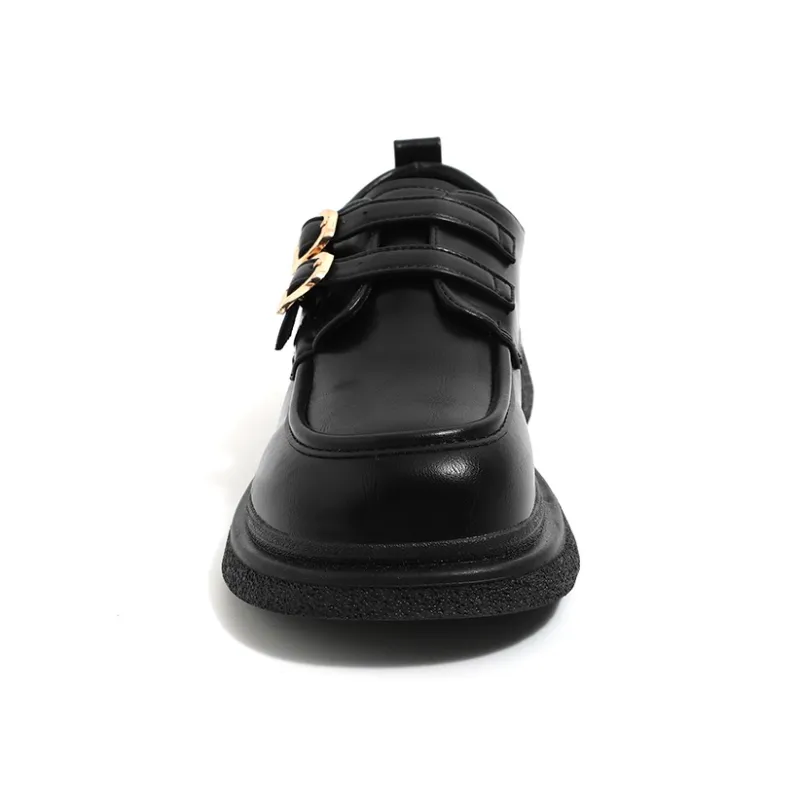 HUANQIU Loafers Women's Black-2