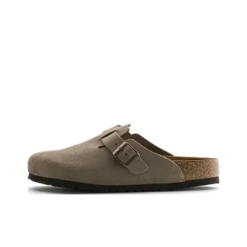 Birkenstock Boston Soft Footbed Mules 'Taupe '