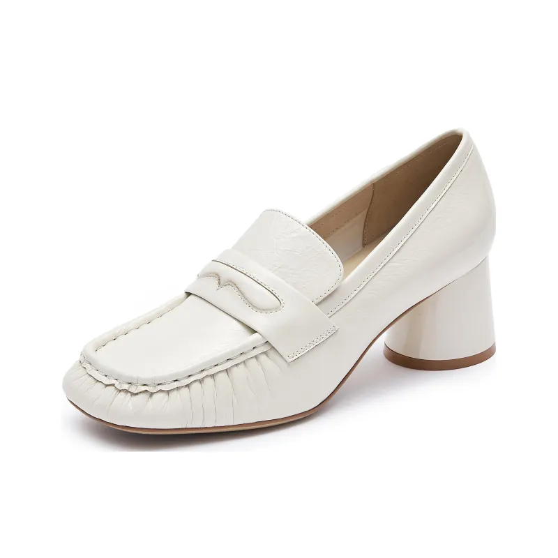 Joypeace Soft European Bag Loafers 5.5cm Women's-8
