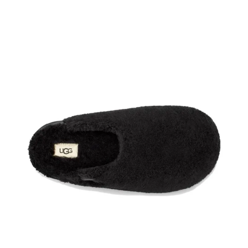 UGG Fuzz Sugar Slide Black Women's-4