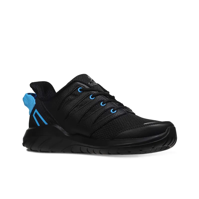 SOULSFENG Casual Shoes Unisex Low Top Black-1