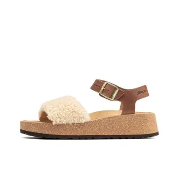 Birkenstock Glenda Beach Sandals Women's Beige Narrow Fit