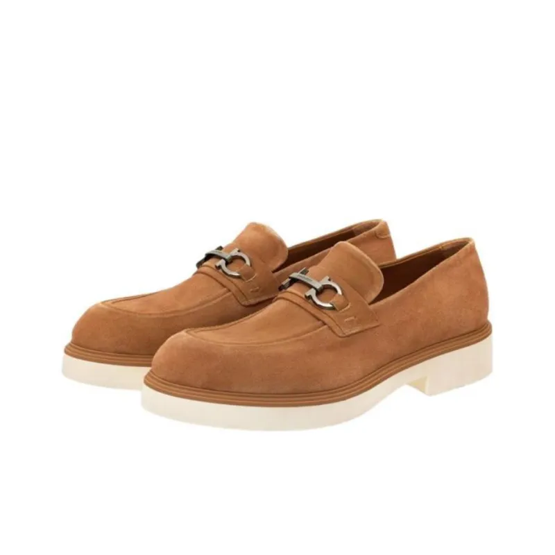 Ferragamo Loafers Men Brown-2