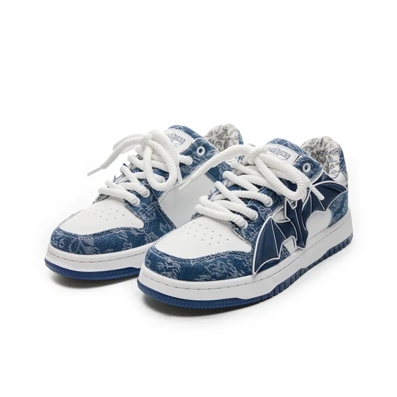 LAZY BONS Abrasion Resistant Breathable Slip Resistant Low Top Skateboard Shoes Unisex-2