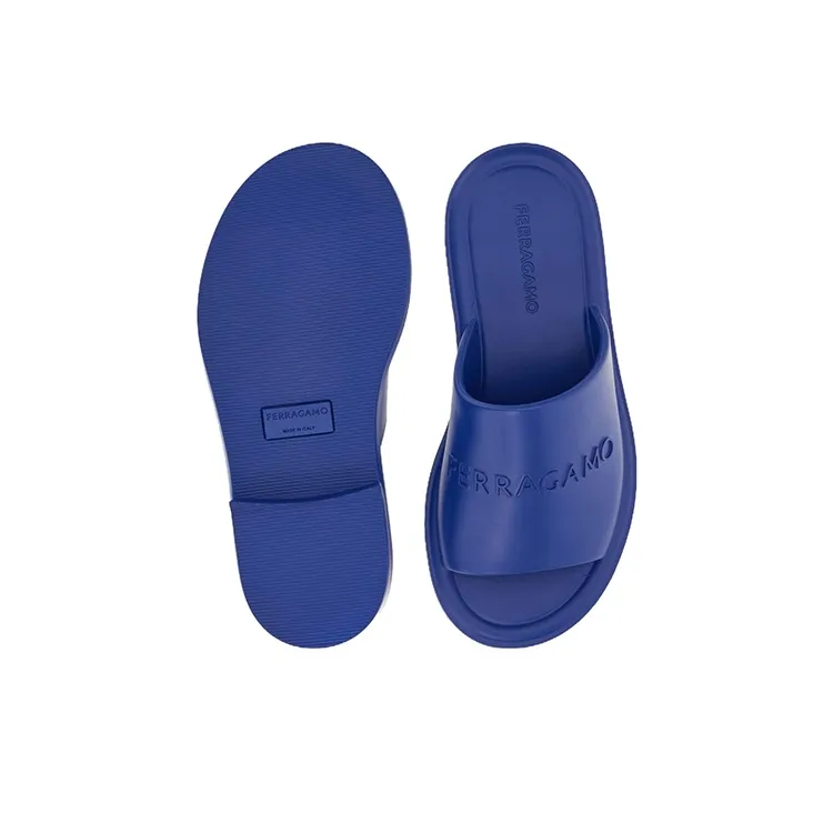 FERRAGAMO Logo-embossed Sandals-4