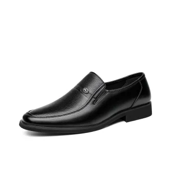 CHINT Dress Shoes Men Low Top Black
