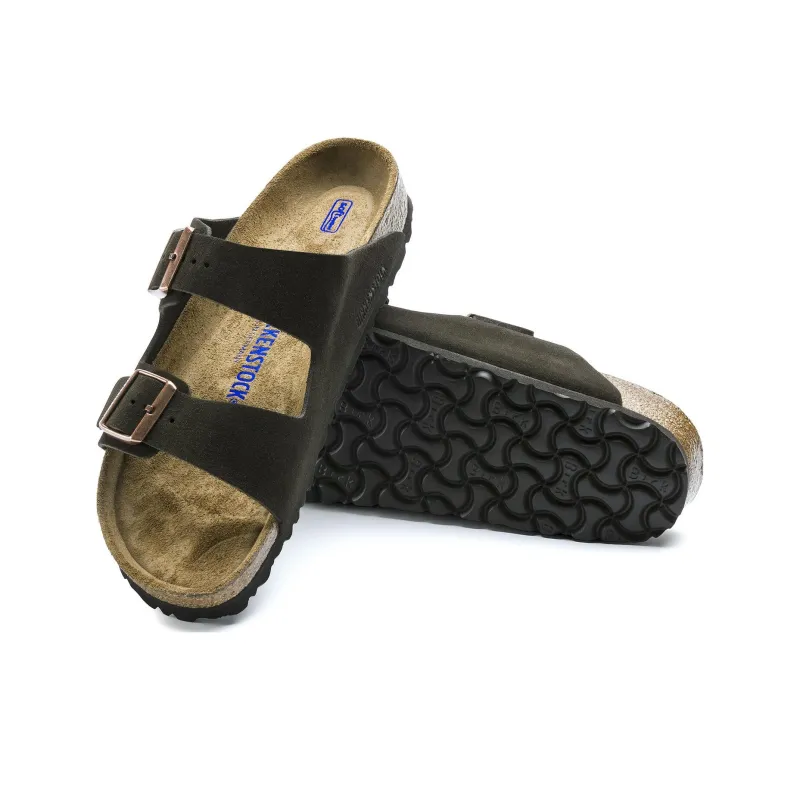 Birkenstock Arizona Slip on Suede Sandals-4