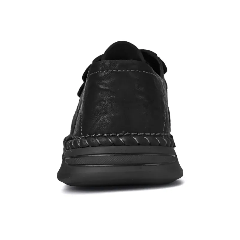 Laoks Casual Shoes Men Low Top Black/Khaki-2