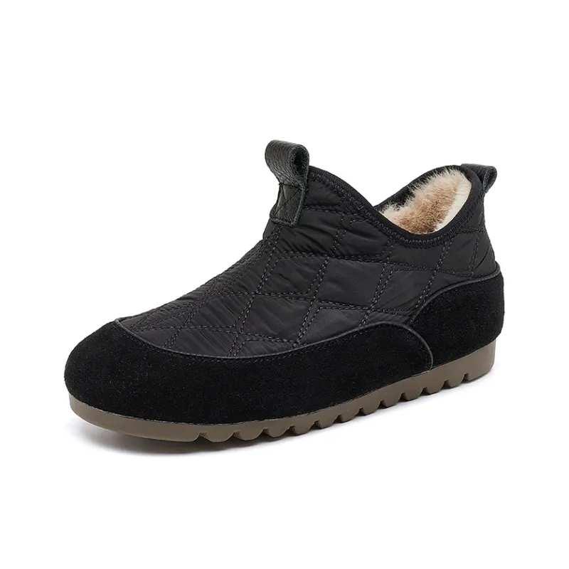 OULISASI Casual Single Shoes Women's Black-1