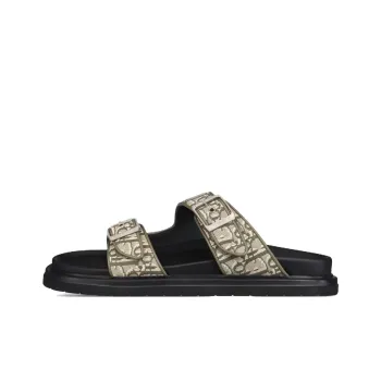 DIOR Aqua Quick Dry Slide Slippers Men's Black