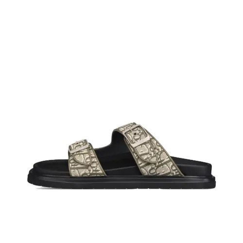 DIOR Slide Slippers Men Black