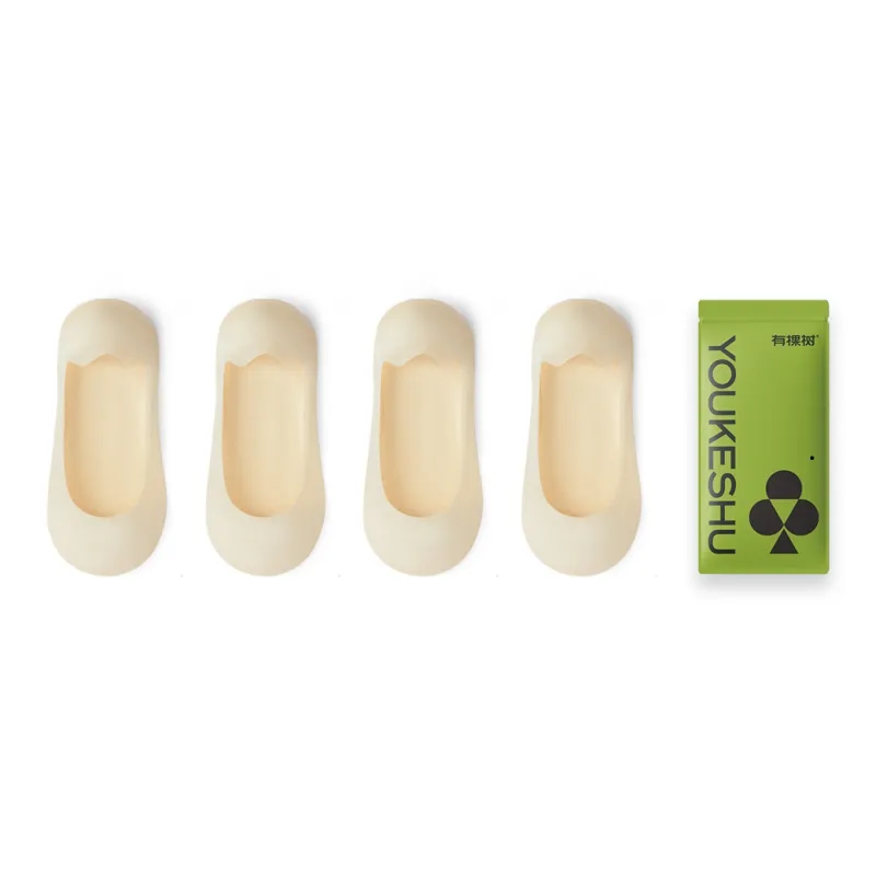 YOUKESHU Women's No Show Socks-1