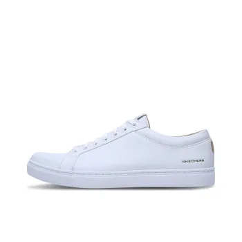 Skechers Venice-T Santee-T Anti-Slip Wear-Resistant Low-Top Skateboard Shoes White