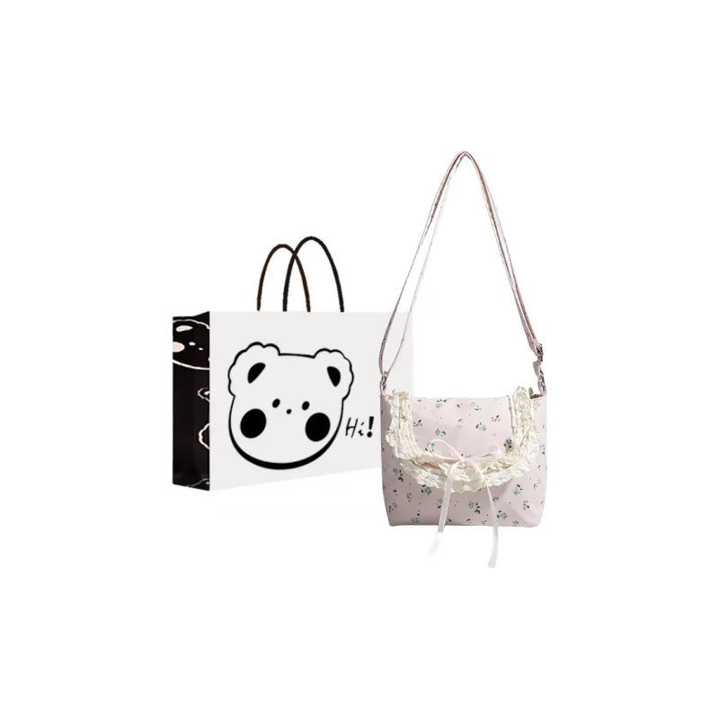 NX DOUGHNUT Canvas Canvas Bag Shoulder Bags Regular Women's Pink/Lotus Color-1