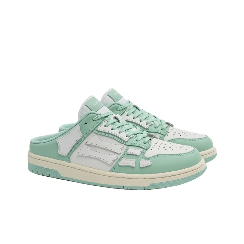 AMIRI Women's Skel Top Mule 'Desert Sage Green'-1