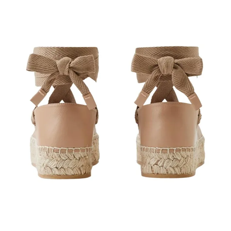 Burberry Casual Single Shoes Women's Nude-4