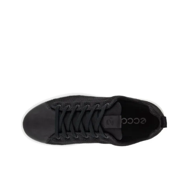 Ecco Stylish Skateboarding Shoes Men's Black-3