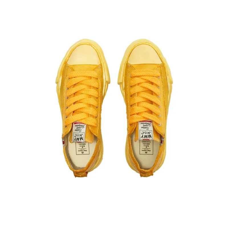 Nigel Cabourn x MIHARA YASUHIRO Stylish Skateboarding Shoes Men's Yellow-2