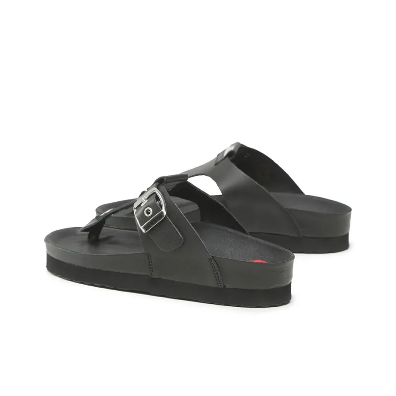 LOVE MOSCHINO Odor Resistant Flip Flops Women's Black-2