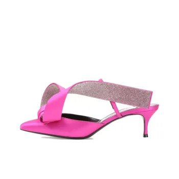 SERGIO ROSSI Marquise 40mm Leather Sandals