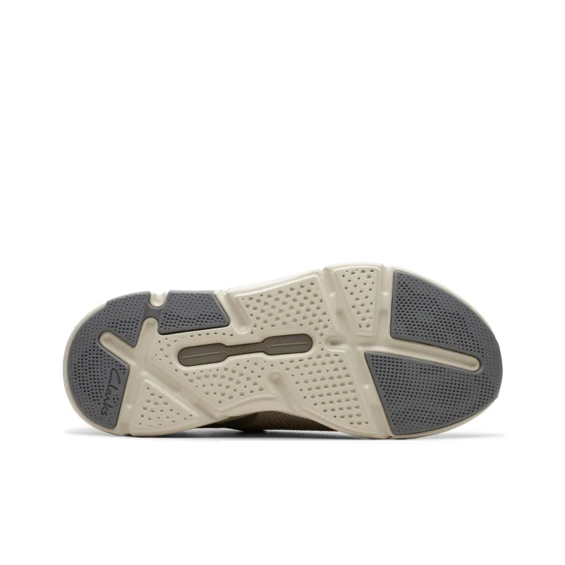 Clarks Low Top Casual Shoes Men's Light Gray-4