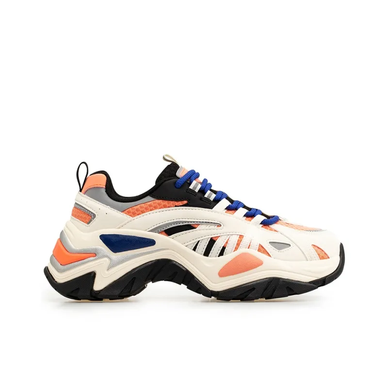 FILA FUSION Fila Flatform Chunky Shoes White/Orange Women's-1