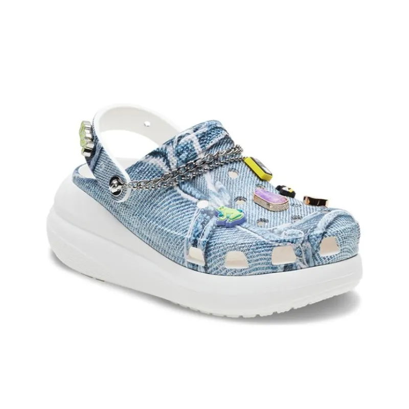 Crocs Mega Crush Clog SZA Denim-3