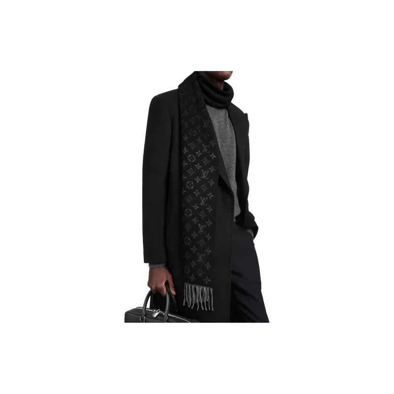 LOUIS VUITTON Monogram Gradient Scarf-3