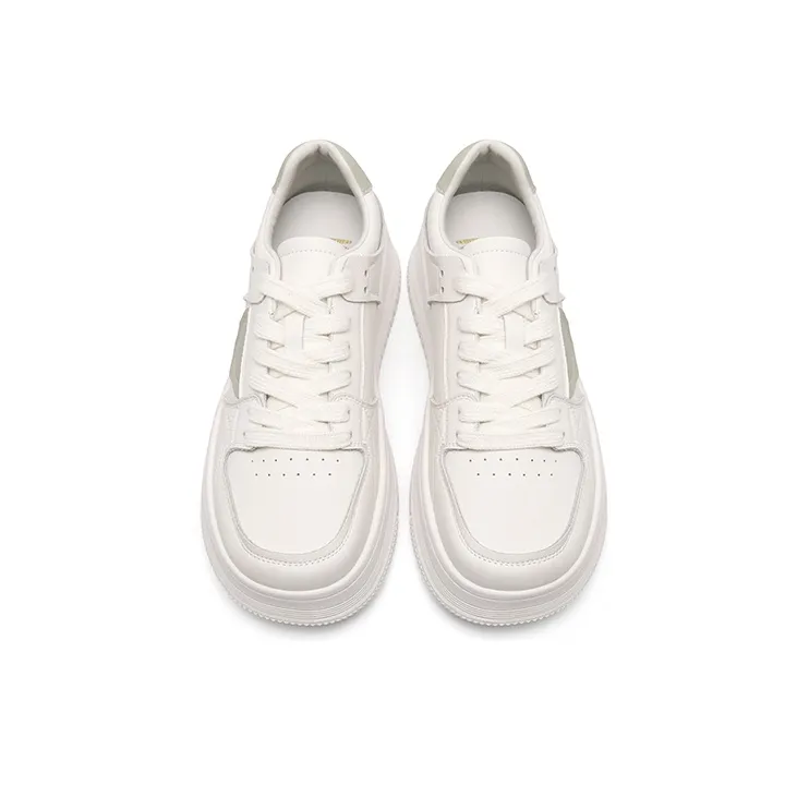 PACO GIL Low-Top Skateboard Shoes Women's White-2