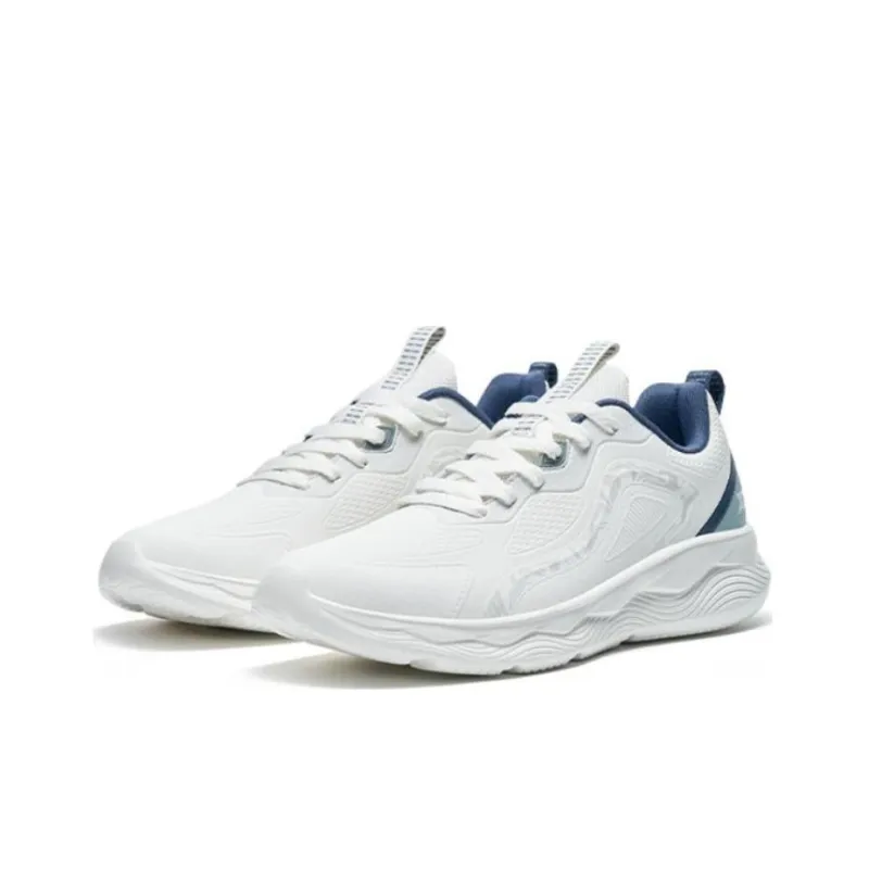 XTEP Wear resistant And Lightweight Low Top Running Shoes Men's Sail White-1