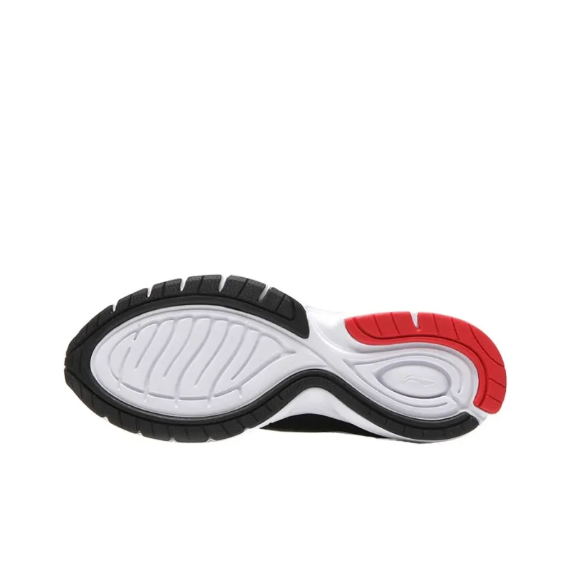 LiNing Shock Absorbers Slip Resistant, Abrasion Resistant, Lightweight Low Top Running Shoes Men's Black-3