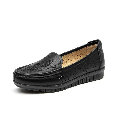 Spider King Loafers Women's Black