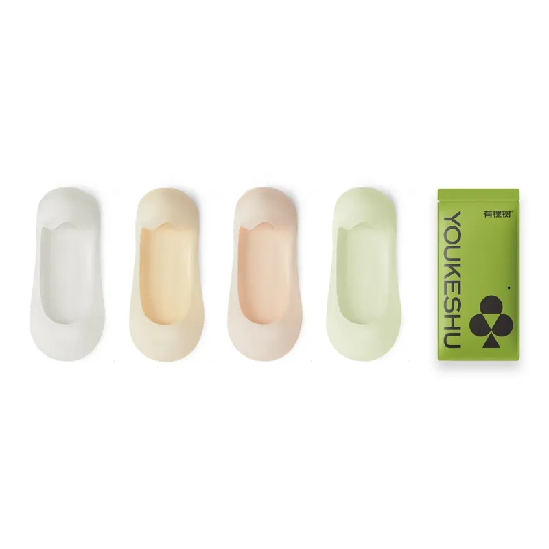 YOUKESHU Women's No Show Socks-3