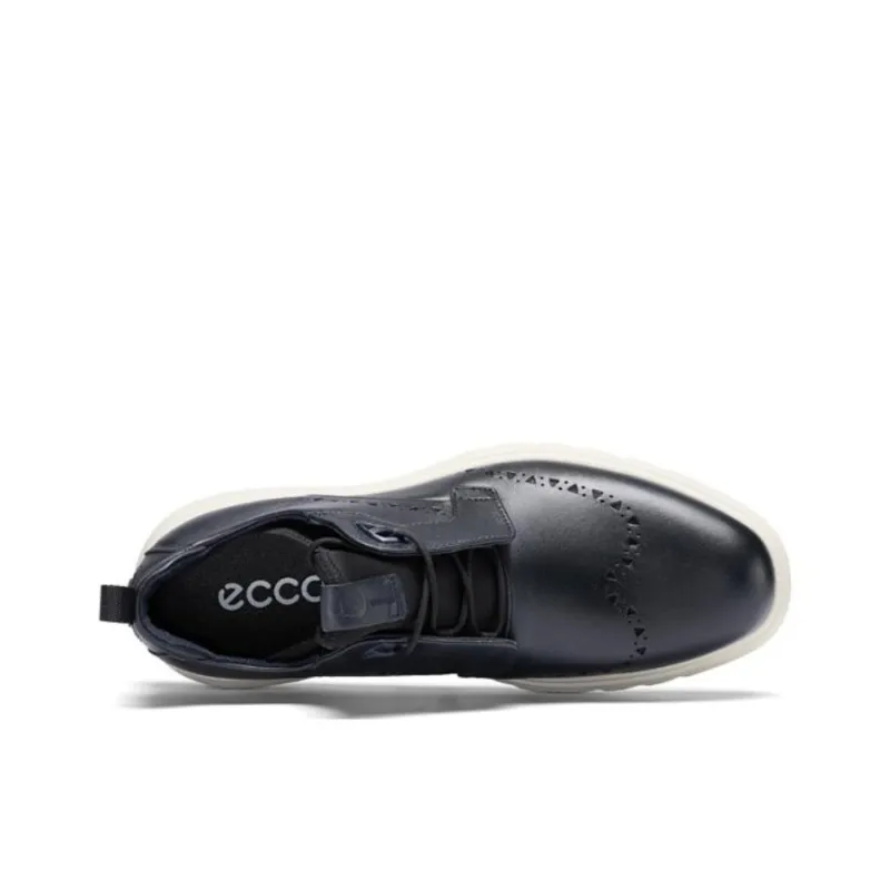 Ecco Dress Shoes Men Low Top Blue-3