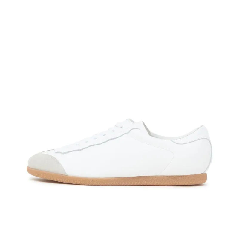 Maison Margiela Panelled Lace Up Sneakers-0