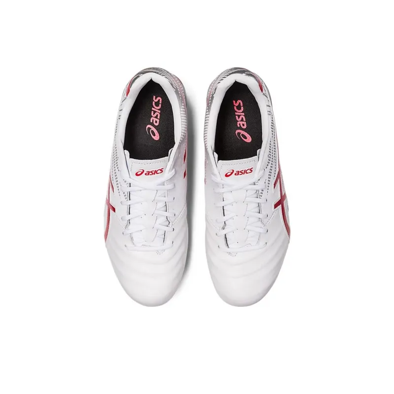 Asics Lethal Tigreor Soccer Shoes Men's White Red-1