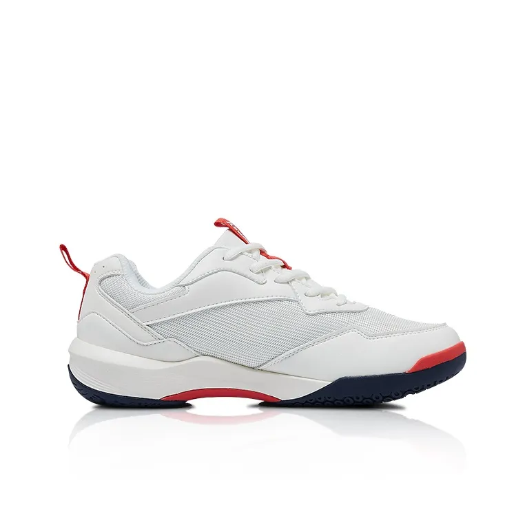 Kawasaki Cushioning Wear Resistant Low Top Badminton Shoes Unisex Navy Blue White-1