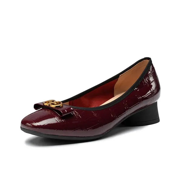 DG Women's Casual Shoes Women's Black/Maroon-2