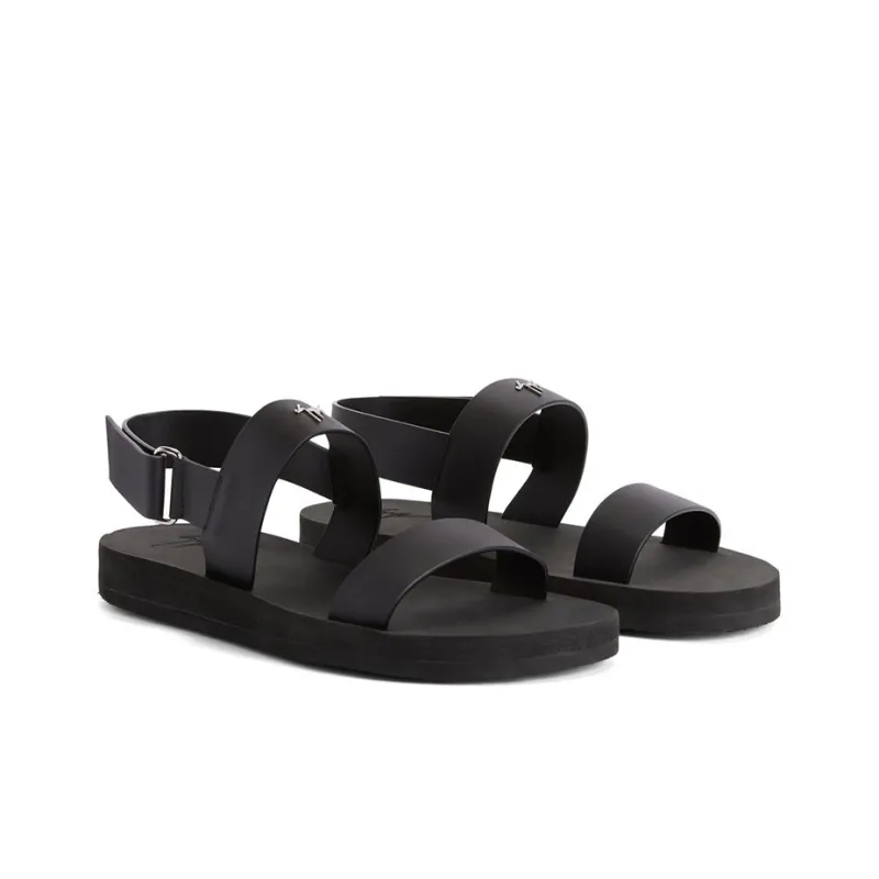 Giuseppe Zanotti/GZ Gz Saiph Beach Sandals Men's Black-2