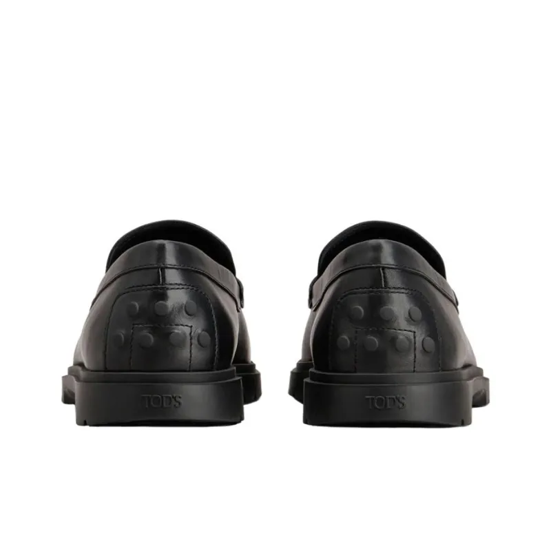 TOD'S Almond Toe Penny Loafers-3