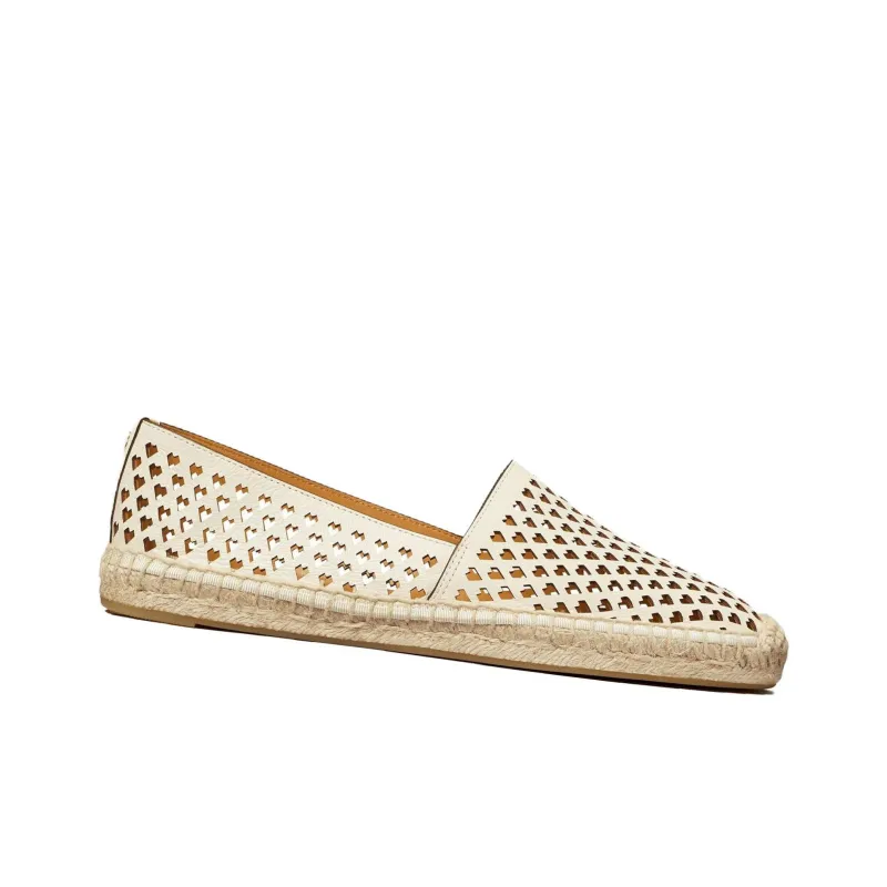 TORY BURCH Espadrilles Women's Ivory White-1
