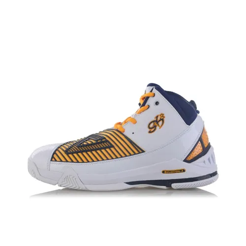 PEAK George Hill Generation One High-Top Performance Basketball Shoes Men's White